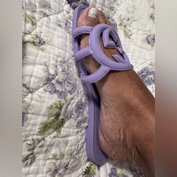 ๐ฅGUCCI ๐Women's Interlocking G slide sandal-IN GUCCI NOW @$550! Gorg! Sz 38/8 - Picture 13 of 16